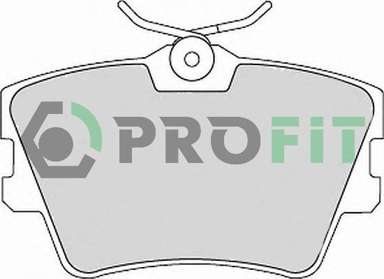 Profit 5000-1132 C - Гальмівні колодки, дискові гальма autozip.com.ua