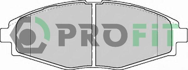 Profit 5000-1337 - Гальмівні колодки, дискові гальма autozip.com.ua