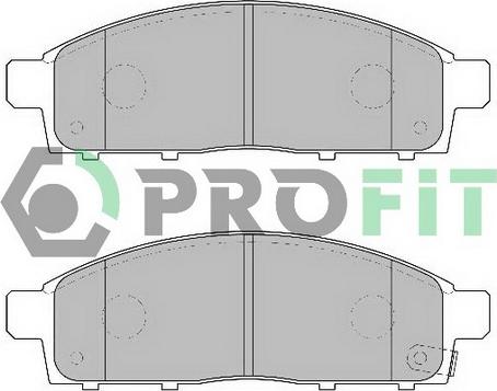 Profit 5000-2016 C - Гальмівні колодки, дискові гальма autozip.com.ua
