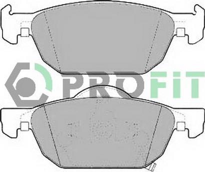 Profit 5000-2025 - Гальмівні колодки, дискові гальма autozip.com.ua