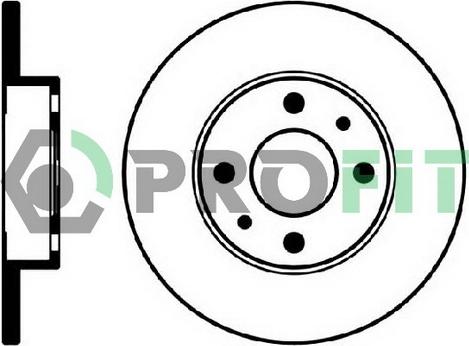 Profit 5010-0140 - Гальмівний диск autozip.com.ua