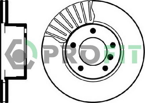 G.U.D. GDB122159 - Гальмівний диск autozip.com.ua