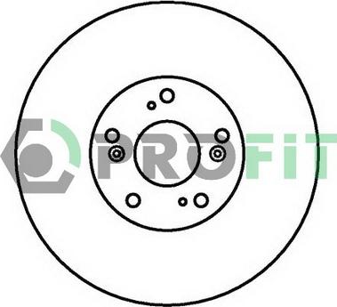 Profit 5010-1424 - Гальмівний диск autozip.com.ua