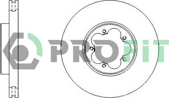 Profit 5010-1555 - Гальмівний диск autozip.com.ua