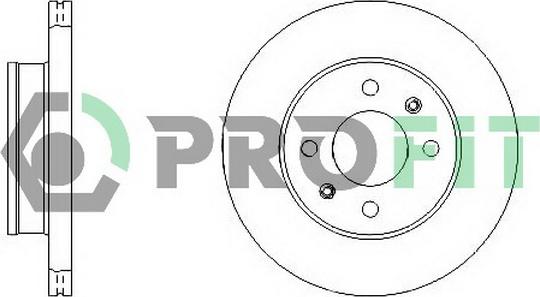 Profit 5010-1632 - Гальмівний диск autozip.com.ua