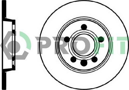 Profit 5010-1012 - Гальмівний диск autozip.com.ua