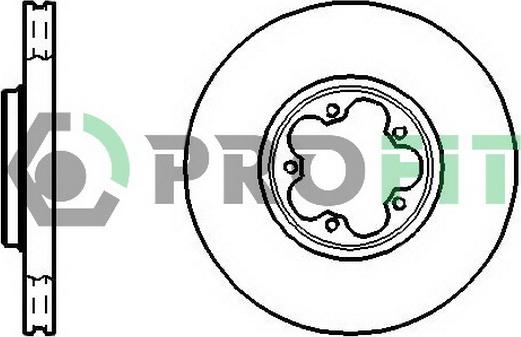 Profit 5010-1113 - Гальмівний диск autozip.com.ua
