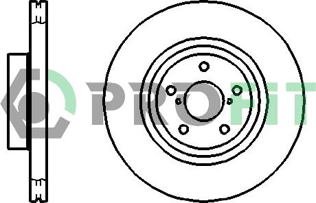 Profit 5010-1175 - Гальмівний диск autozip.com.ua