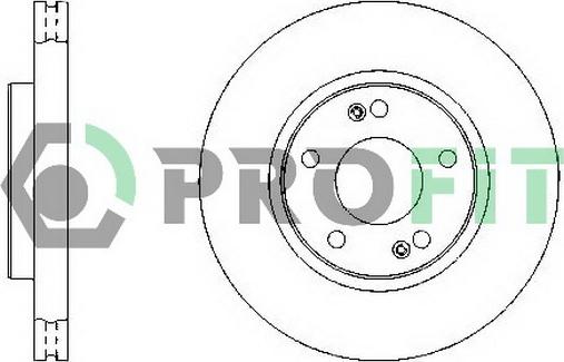 Profit 5010-1300 - Гальмівний диск autozip.com.ua