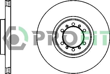 Profit 5010-1212 - Гальмівний диск autozip.com.ua