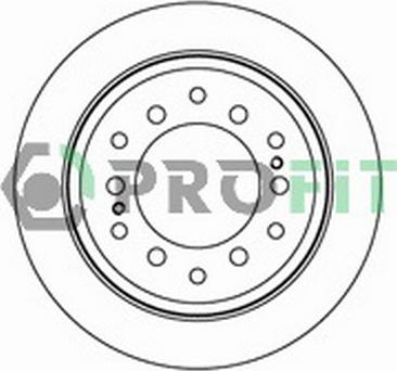 Profit 5010-2015 - Гальмівний диск autozip.com.ua