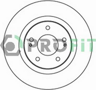 Profit 5010-2017 - Гальмівний диск autozip.com.ua