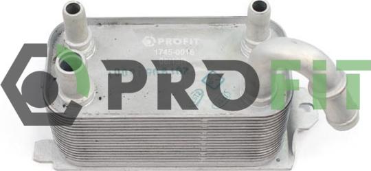 Profit 1745-0016 - Масляний радіатор, автоматична коробка передач autozip.com.ua