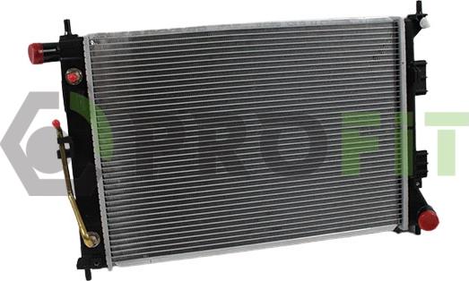 Profit 1740-0504 - Радіатор, охолодження двигуна autozip.com.ua