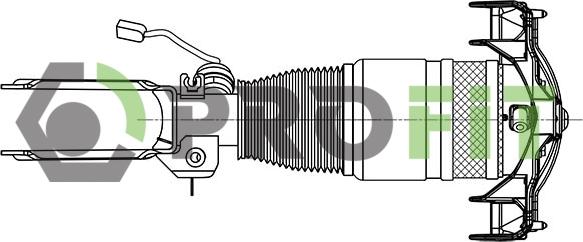 Profit 2007-0181 - Опора пневматичної ресори autozip.com.ua