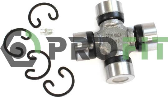 Profit 2750-0024 - Шарнір, поздовжній вал autozip.com.ua