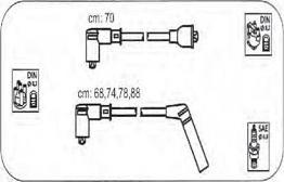PROTEC PTW1507 - Комплект проводів запалювання autozip.com.ua