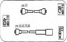 PROTEC PTW1539 - Комплект проводів запалювання autozip.com.ua
