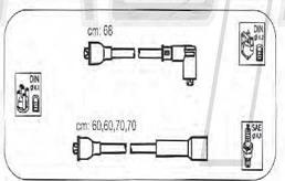 PROTEC PTW1666 - Комплект проводів запалювання autozip.com.ua