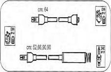PROTEC PTW1636 - Комплект проводів запалювання autozip.com.ua