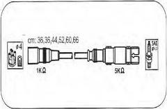PROTEC PTW1045 - Комплект проводів запалювання autozip.com.ua