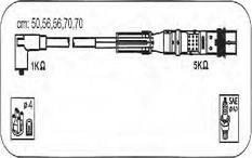 PROTEC PTW1085 - Комплект проводів запалювання autozip.com.ua