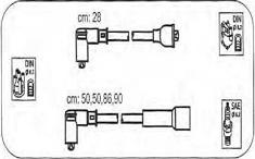 PROTEC PTW1071 - Комплект проводів запалювання autozip.com.ua