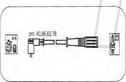 PROTEC PTW1182 - Комплект проводів запалювання autozip.com.ua