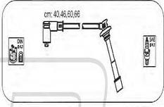 PROTEC PTW1333 - Комплект проводів запалювання autozip.com.ua