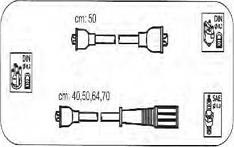 PROTEC PTW1255 - Комплект проводів запалювання autozip.com.ua
