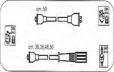 PROTEC PTW1250 - Комплект проводів запалювання autozip.com.ua