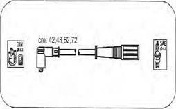 PROTEC PTW1265 - Комплект проводів запалювання autozip.com.ua