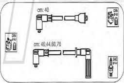 PROTEC PTW1261 - Комплект проводів запалювання autozip.com.ua
