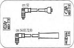 PROTEC PTW1209 - Комплект проводів запалювання autozip.com.ua