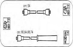 PROTEC PTW1208 - Комплект проводів запалювання autozip.com.ua