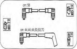 PROTEC PTW1216 - Комплект проводів запалювання autozip.com.ua