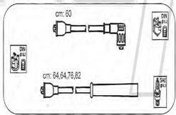 PROTEC PTW1212 - Комплект проводів запалювання autozip.com.ua
