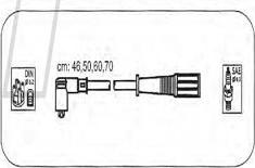 PROTEC PTW1274 - Комплект проводів запалювання autozip.com.ua