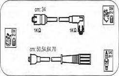 PROTEC PTW1271 - Комплект проводів запалювання autozip.com.ua