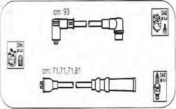 PROTEC PTW1749 - Комплект проводів запалювання autozip.com.ua