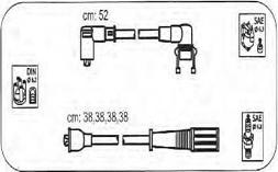 PROTEC PTW1754 - Комплект проводів запалювання autozip.com.ua