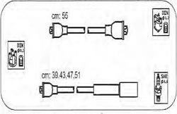 PROTEC PTW2637 - Комплект проводів запалювання autozip.com.ua
