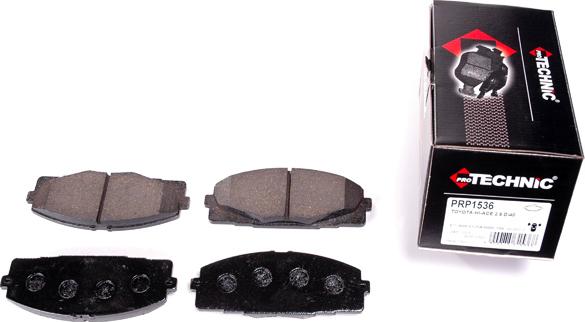 Protechnic PRP1536 - Гальмівні колодки, дискові гальма autozip.com.ua