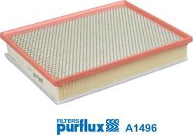 Purflux A1496 - Повітряний фільтр autozip.com.ua