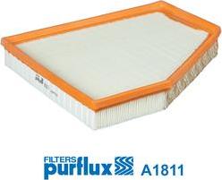 Purflux A1811 - Повітряний фільтр autozip.com.ua