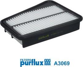 Purflux A3069 - Повітряний фільтр autozip.com.ua