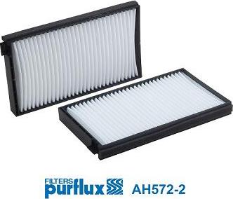 Purflux AH572-2 - Фільтр, повітря у внутрішній простір autozip.com.ua