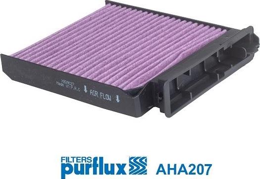 Purflux AHA207 - Фільтр, повітря у внутрішній простір autozip.com.ua