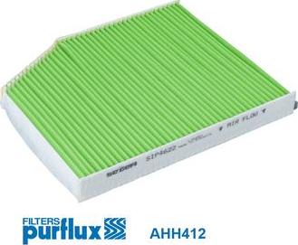 Purflux AHH412 - Фільтр, повітря у внутрішній простір autozip.com.ua