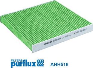 Purflux AHH516 - Фільтр, повітря у внутрішній простір autozip.com.ua